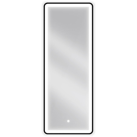 Mexen Coro 45 x 120 cm illuminated bathroom mirror, LED 6000K, anti-fog, black frame - 9817-045-120-611-70