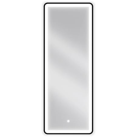 Mexen Coro illuminated bathroom mirror 45 x 120 cm, LED 6000K, anti-fog, black frame - 9817-045-120-611-70