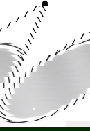 Mexen Reni illuminated bathroom mirror, round 60 cm, LED 6000K, anti-fog, black frame - 9812-060-060-611-70