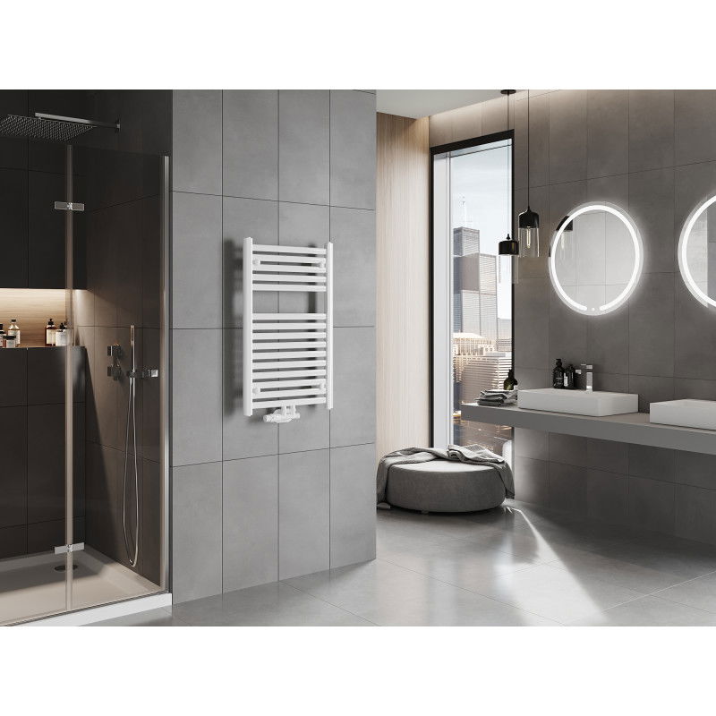 Mexen Hades Bathroom Radiator 800 x 500 mm, 386 W, White - W104-0800-500-00-20