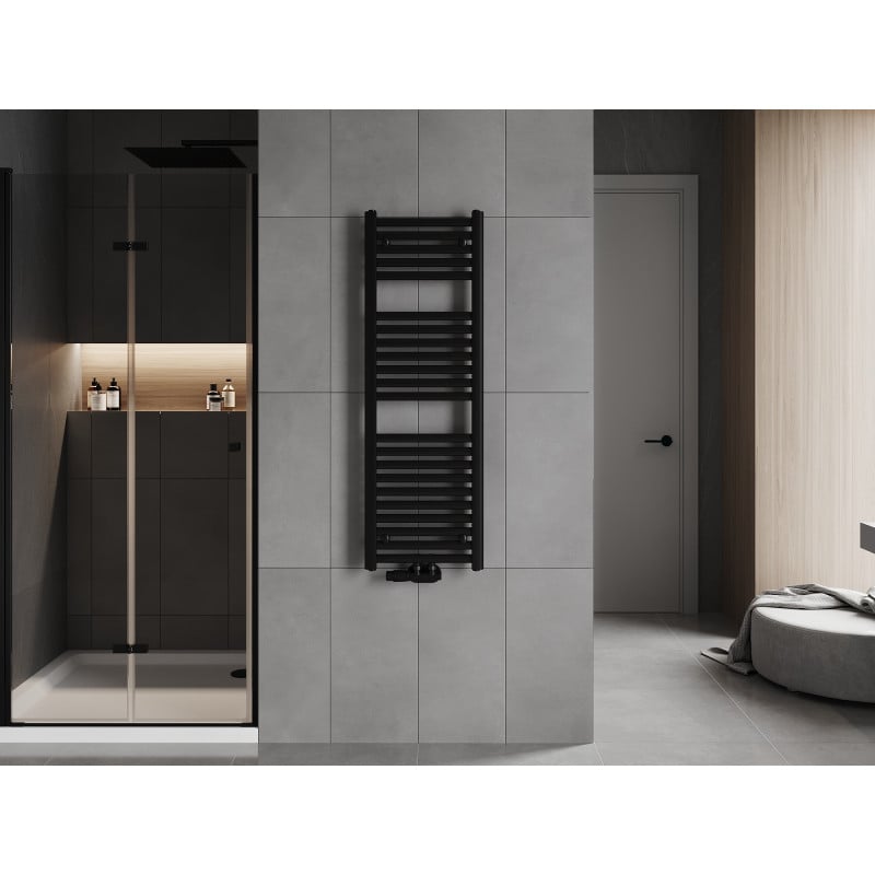 Mexen Hades Bathroom Radiator 1200 x 400 mm, 472 W, black - W104-1200-400-00-70