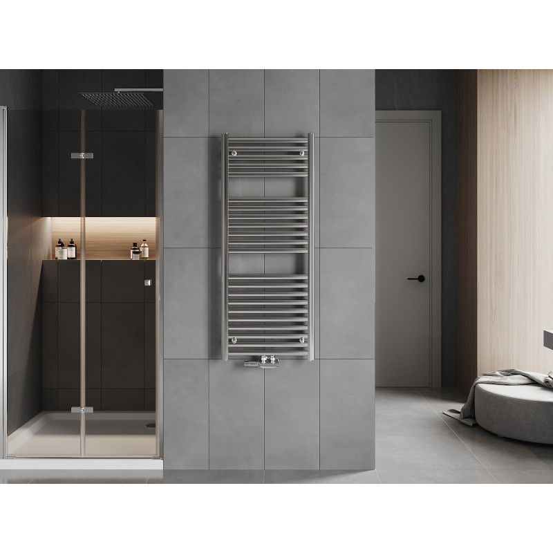 Mexen Hades bathroom radiator 1200 x 500 mm, 450 W, chrome - W104-1200-500-00-01