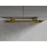 Mexen Hades Bathroom Radiator 1200 x 500 mm, 450 W, Gold - W104-1200-500-00-50