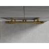 Mexen Hades Bathroom Radiator 1200 x 500 mm, 450 W, Gold - W104-1200-500-00-50
