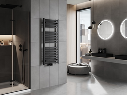 Mexen Hades bathroom radiator 1200 x 500 mm, 570 W, black - W104-1200-500-00-70