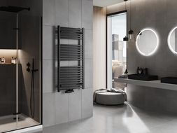 Mexen Hades bathroom radiator 1200 x 600 mm, 667 W, black - W104-1200-600-00-70