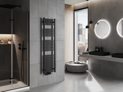 Mexen Hades bathroom radiator 1500 x 400 mm, 583 W, black - W104-1500-400-00-70