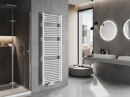 Mexen Hades Bathroom Radiator 1800 x 600 mm, 1000 W, White - W104-1800-600-00-20