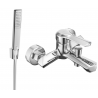 Mexen Sabre R72 bathtub faucet with shower set, chrome - 7213R72-00