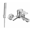 Mexen Sabre R72 bathtub mixer tap with shower head, Chrome - 7213R72-00