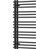 Mexen Neptun decorative bathroom radiator 900 x 500 mm, 369 W, black - W101-0900-500-00-70