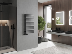 Mexen Neptun decorative bathroom radiator 900 x 500 mm, 369 W, black - W101-0900-500-00-70