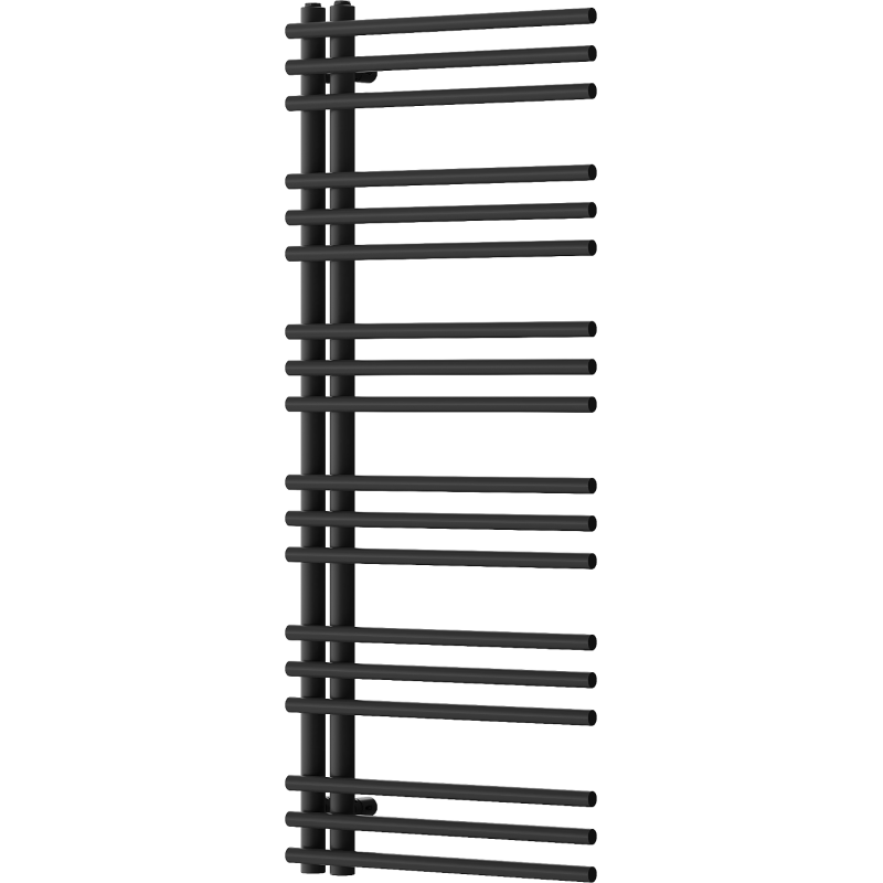 Mexen Neptun decorative bathroom radiator 1200 x 500 mm, 456 W, black - W101-1200-500-00-70
