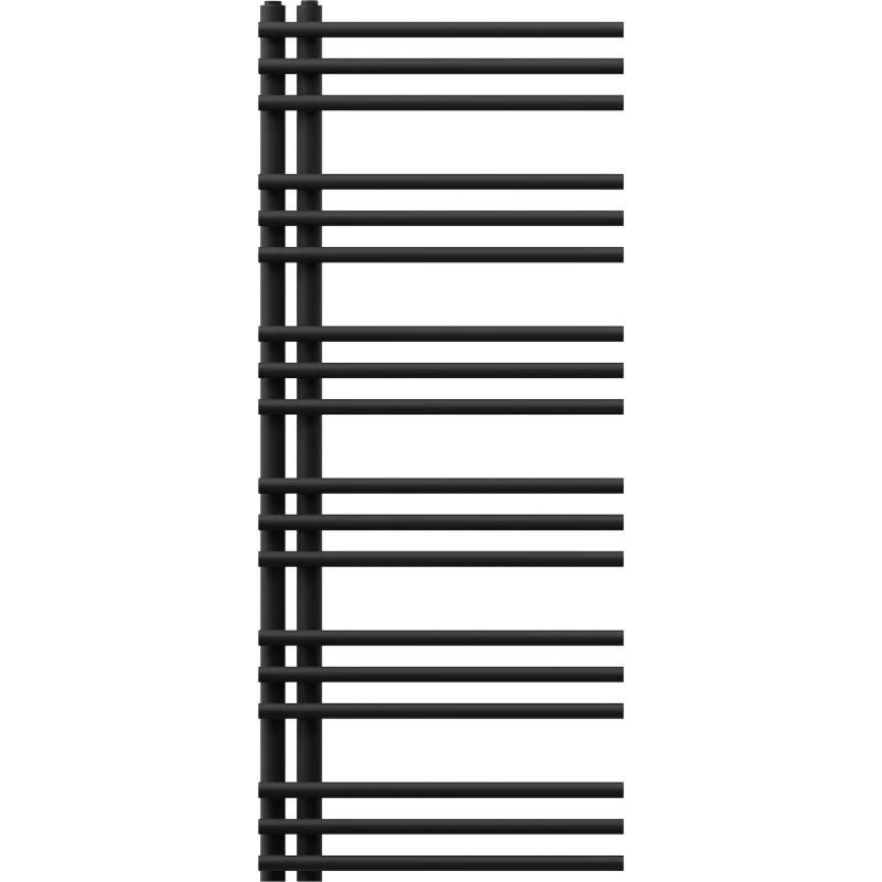 Mexen Neptun decorative bathroom radiator 1200 x 500 mm, 456 W, black - W101-1200-500-00-70