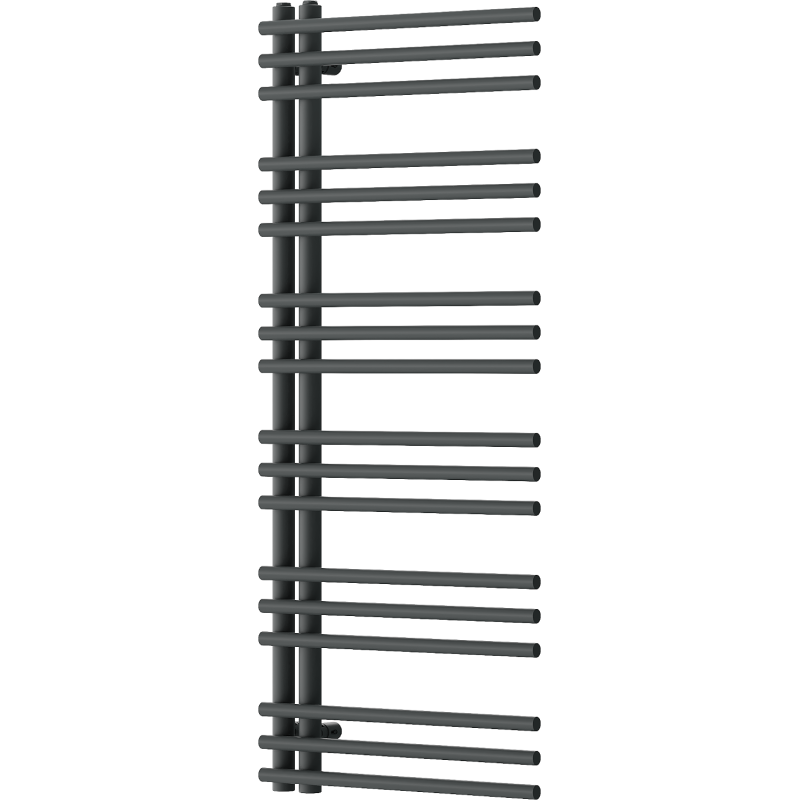 Mexen Neptun decorative bathroom radiator 1200 x 500 mm, 456 W, anthracite - W101-1200-500-00-66