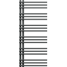 Mexen Neptun decorative bathroom radiator 1200 x 500 mm, 456 W, anthracite - W101-1200-500-00-66
