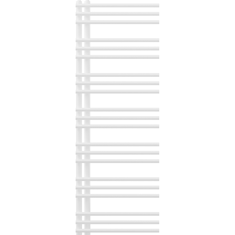 Mexen Neptun decorative bathroom radiator 1400 x 500 mm, 532 W, white - W101-1400-500-00-20
