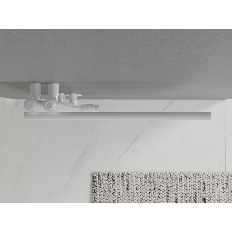 Mexen Neptun decorative bathroom radiator 1200 x 500 mm, 456 W, white - W101-1200-500-00-20