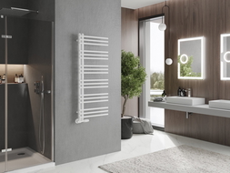 Mexen Neptun decorative bathroom radiator 1200 x 500 mm, 456 W, white - W101-1200-500-00-20