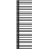 Mexen Neptun bathroom radiator 1600 x 500 mm, 662 W, black - W101-1600-500-00-70