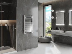 Mexen Helios bathroom radiator 800 x 500 mm, 381 W, white - W103-0800-500-00-20