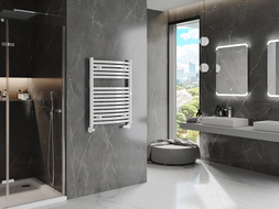 Mexen Helios bathroom radiator 800 x 600 mm, 448 W, white - W103-0800-600-00-20