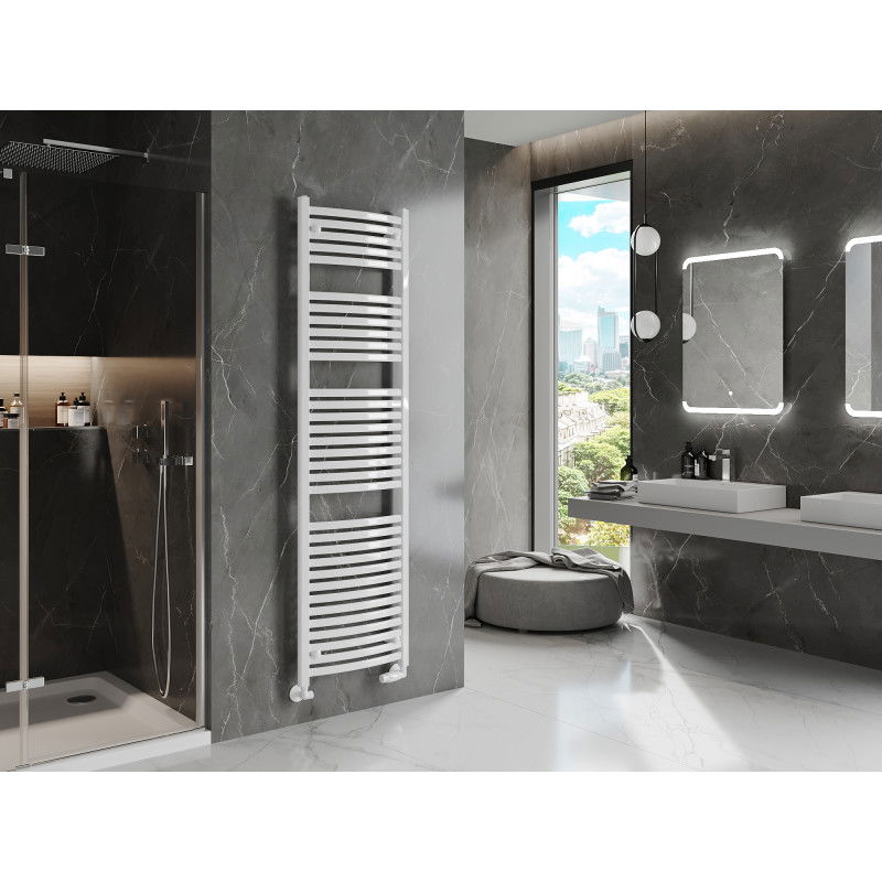 Mexen Helios bathroom radiator 1800 x 500 mm, 844 W, white - W103-1800-500-00-20