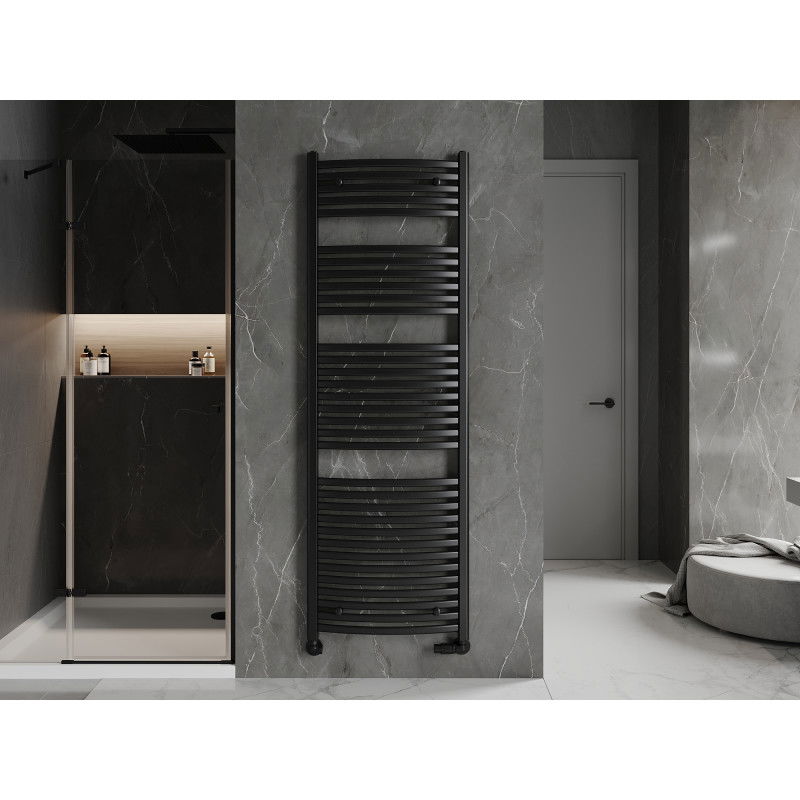 Mexen Helios bathroom radiator 1800 x 600 mm, 990 W, black - W103-1800-600-00-70
