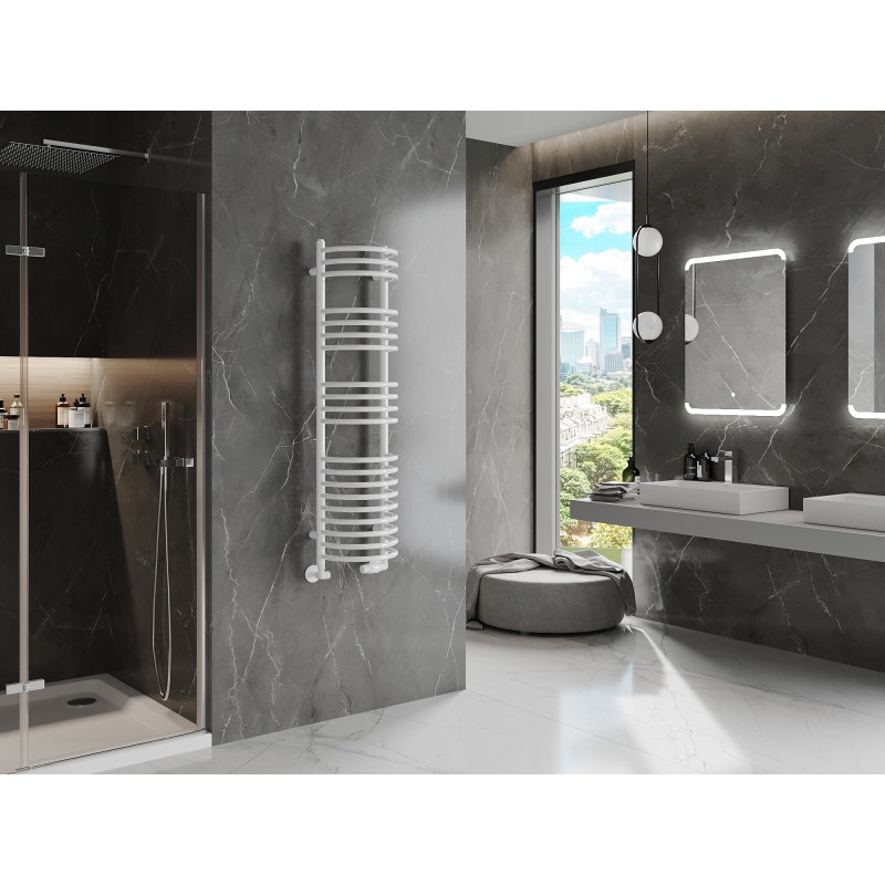Mexen Eros bathroom radiator 1200 x 318 mm, 421 W, white - W112-1200-318-00-20