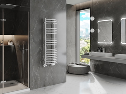 Mexen Eros bathroom radiator 1200 x 318 mm, 421 W, white - W112-1200-318-00-20