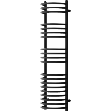 Mexen Eros 1200 x 318 mm Bathroom Radiator, 421 W, Black - W112-1200-318-00-70