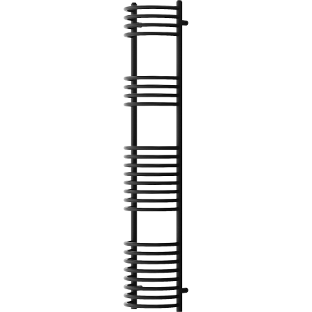 Mexen Eros 1600 x 318 mm Towel Radiator, 551 W, Black - W112-1600-318-00-70