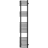 Mexen Eros 1600 x 318 mm Towel Radiator, 551 W, Black - W112-1600-318-00-70