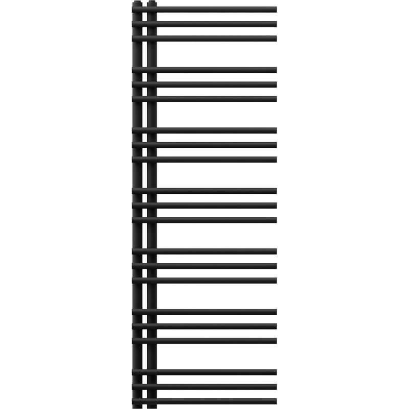 Mexen Neptun decorative bathroom radiator 1400 x 500 mm, 532 W, black - W101-1400-500-00-70