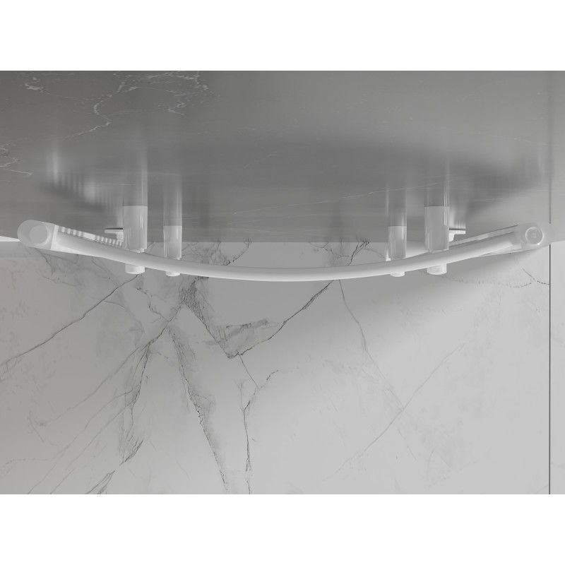 Mexen Helios Bathroom Radiator 800 x 600 mm, 448 W, White - W103-0800-600-00-20