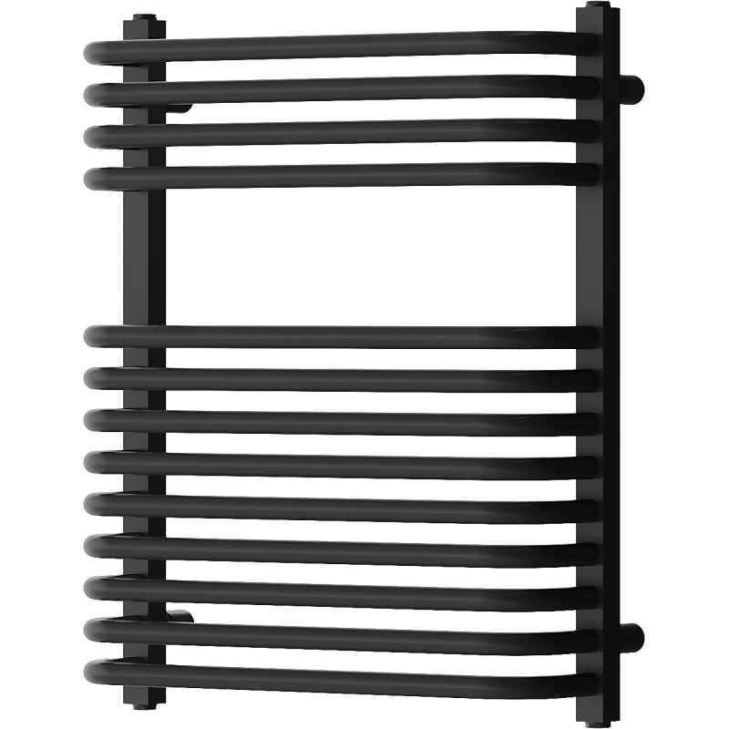 Mexen Apollo bathroom radiator 660 x 550 mm, 386 W, black - W117-0660-550-00-70