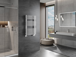 Mexen Apollo bathroom radiator 860 x 450 mm, 424 W, white - W117-0860-450-00-20