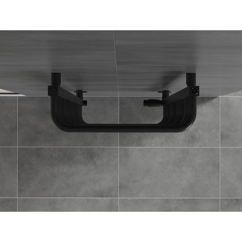 Mexen Apollo bathroom radiator 860 x 450 mm, 424 W, black - W117-0860-450-00-70