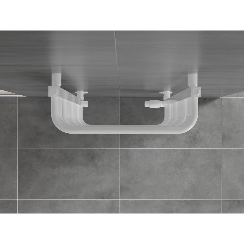 Mexen Apollo bathroom radiator 1210 x 450 mm, 566 W, white - W117-1210-450-00-20