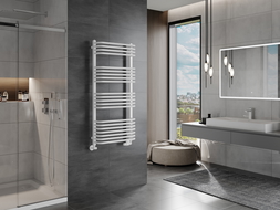 Mexen Apollo bathroom radiator 1210 x 550 mm, 641 W, white - W117-1210-550-00-20