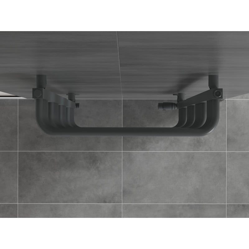 Mexen Apollo bathroom radiator 1210 x 550 mm, 641 W, anthracite - W117-1210-550-00-66