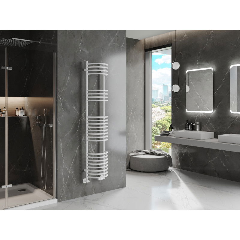 Mexen Eros bathroom radiator 1600 x 318 mm, 551 W, white - W112-1600-318-00-20