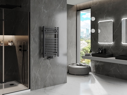 Mexen Pluton bathroom radiator 800 x 500 mm, 410 W, black - W106-0800-500-00-70