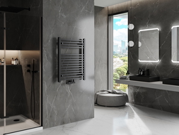 Mexen Pluton bathroom radiator 800 x 600 mm, 476 W, black - W106-0800-600-00-70