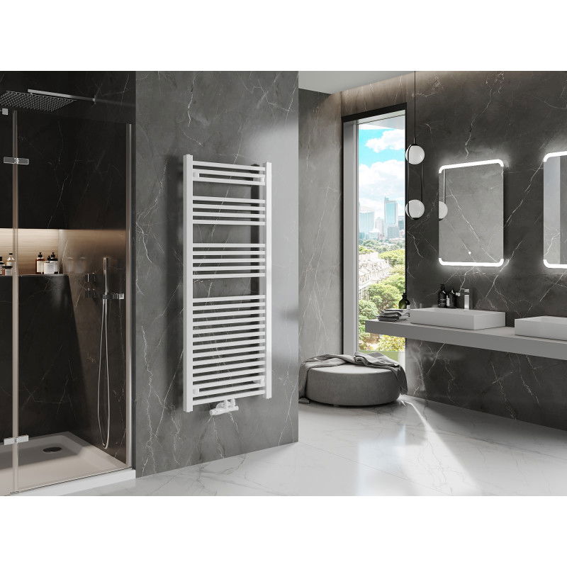 Mexen Pluton bathroom radiator 1450 x 600 mm, 835 W, white - W106-1450-600-00-20