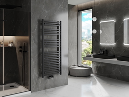 Mexen Pluton bathroom radiator 1450 x 600 mm, 835 W, black - W106-1450-600-00-70