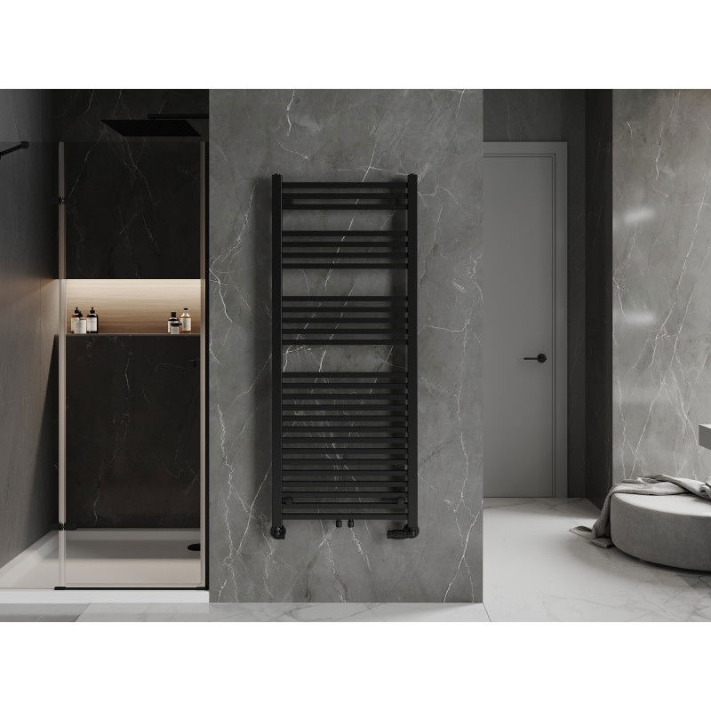 Mexen Pluton bathroom radiator 1450 x 600 mm, 835 W, black - W106-1450-600-00-70