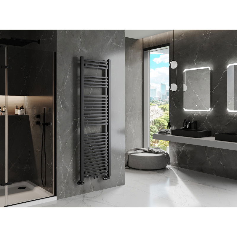 Mexen Pluton bathroom radiator 1700 x 500 mm, 855 W, black - W106-1700-500-00-70