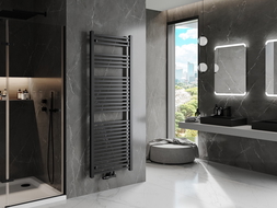 Mexen Pluton bathroom radiator 1700 x 600 mm, 991 W, black - W106-1700-600-00-70