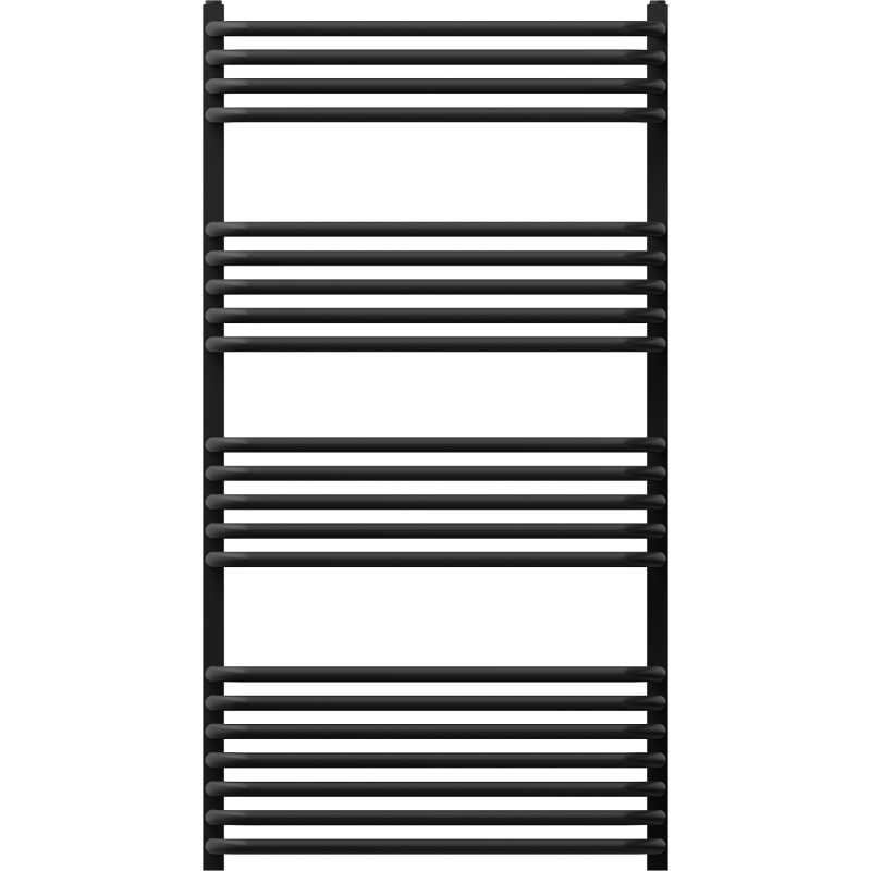 Mexen Apollo bathroom radiator 1210 x 650 mm, 713 W, black - W117-1210-650-00-70